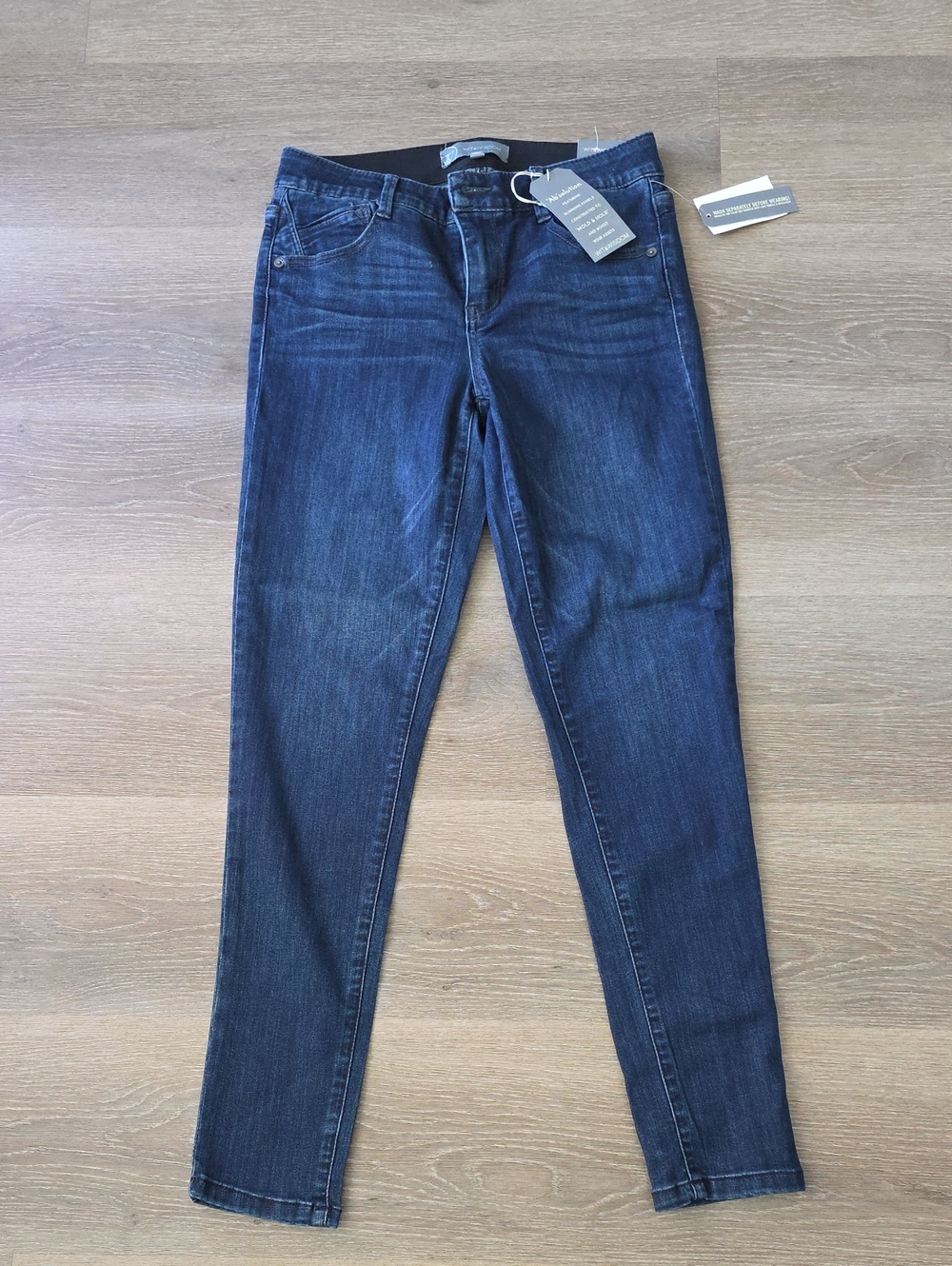 Wit & Wisdom Dark Indigoabsolution Ankle Skimmer  Skinny Jeans